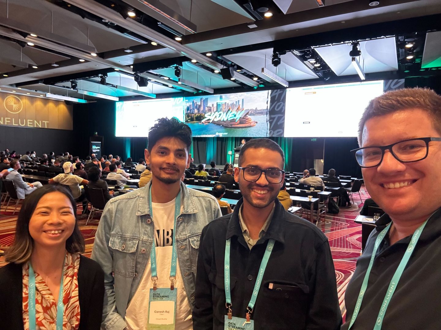 Our Team at Confluent's Data Streaming World Tour – Sydney