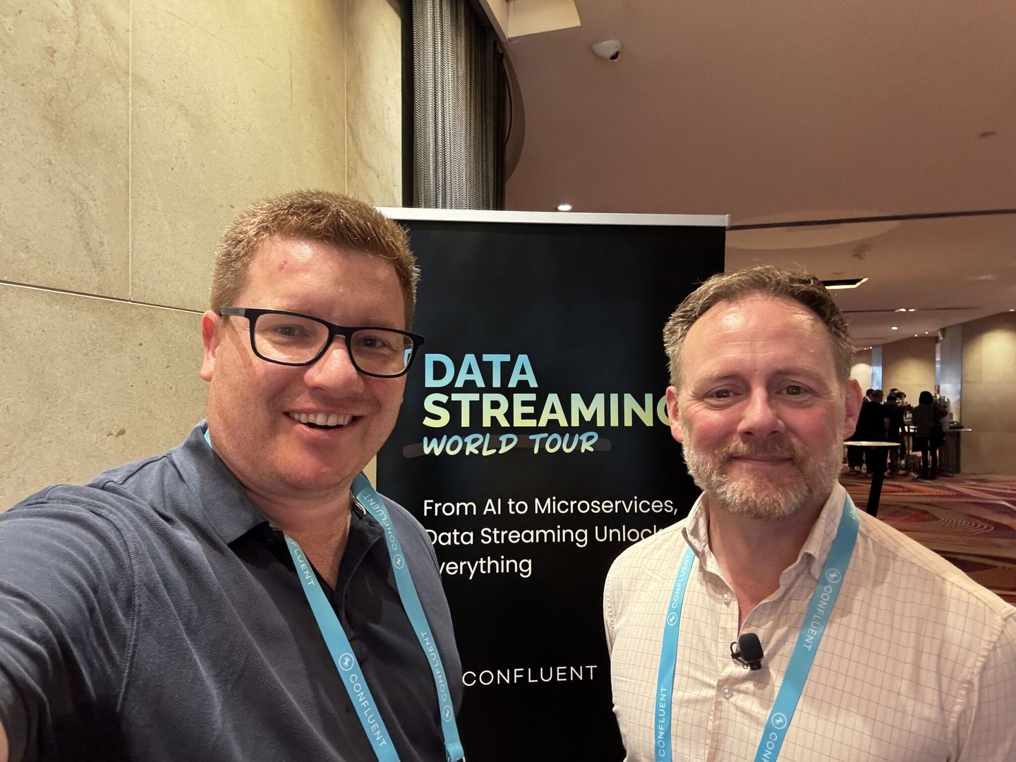 Our Founder Peter Hanssens with Tim Berglund